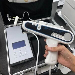 White and Blue Mesotherapy Gun